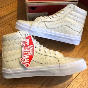 Rare 🏁Vans Sk8 Hi Top Armor Leather NewinBox